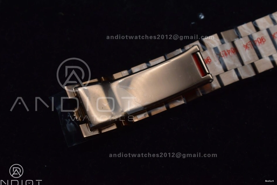 Steel Best V4 904L on Edition Bracelet Dial Ombre QF A2836 Slate (Gain Weight) President RG DayDate 40 0306